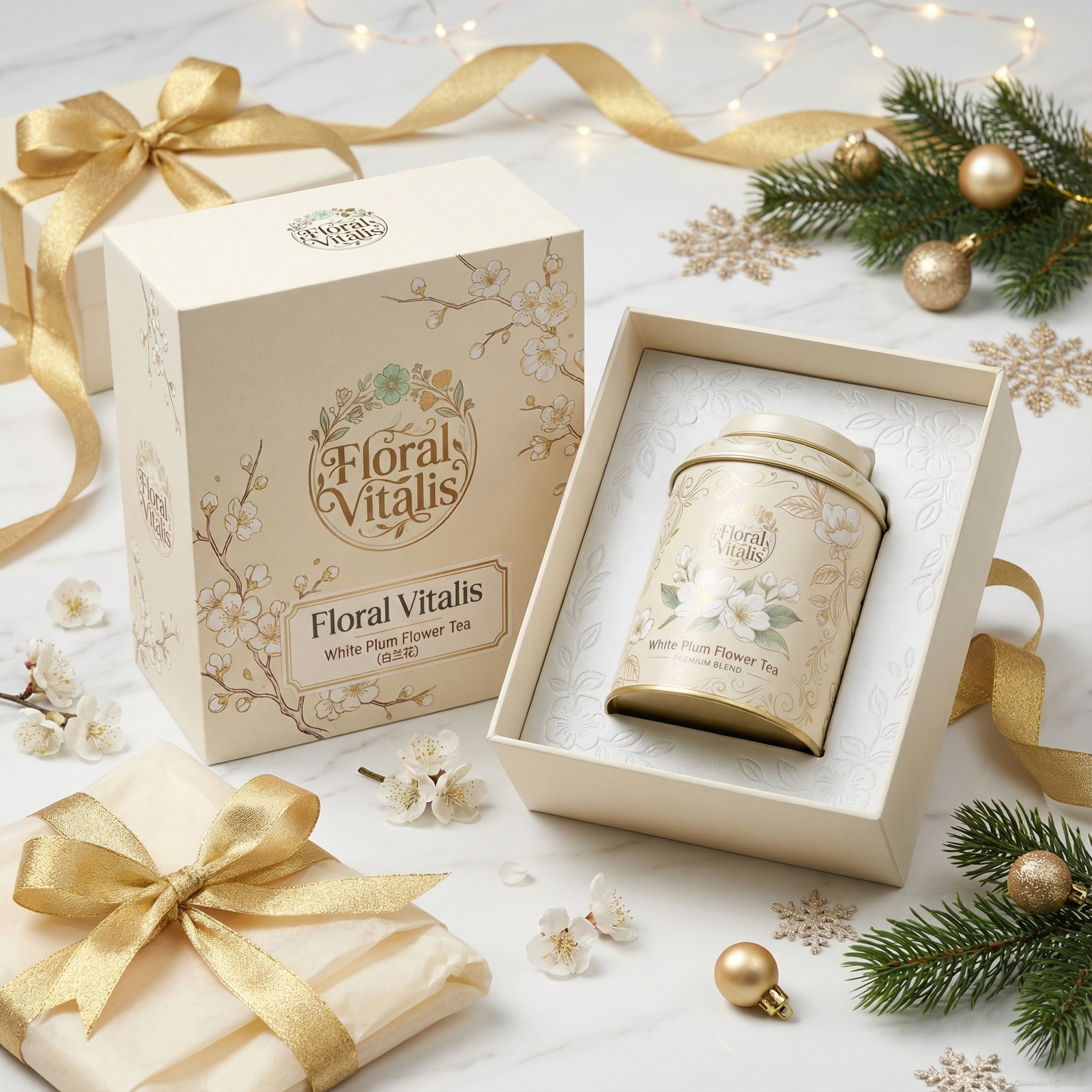 White magnolia flower