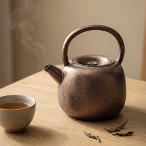 Gilded Form Teapot