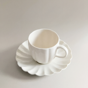 Petal White Teacup
